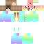 skin for rainbow dino with brown eyes