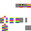 skin for rainbow panda