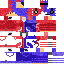 skin for red and blue gamer