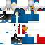 skin for Sans Human with halloween