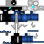 skin for SANS WITH BLUE EYE
