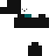 skin for Smile or poker face black hoodie guy