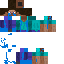 skin for steve, but crying bc he lost his diamonds