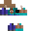 skin for Steve carrying chest with Carry on mod.