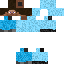 skin for Steve in a blue hoddie