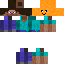 skin for Steve with pumpkin head