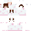 skin for strawbery cow