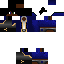 skin for Water Mage with blue and green eyes