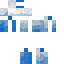skin for white to blue