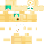 skin for Yellow Among Us Girl