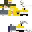 skin for Yellow hodiie minecraft skin 