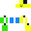 skin for Yellow Noob From ROBLOX MINECRAFT EDITION