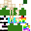 skin for zombie costume rainbow kitty fixed