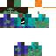 skin for zombie steve with zombie villager merged