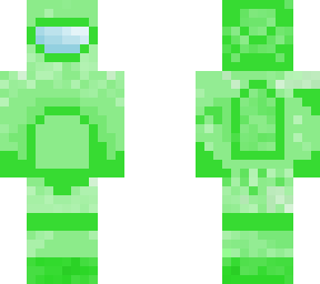 Among us but its Lime Light Green