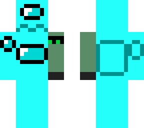 Among Us Crewmate Cyan