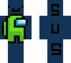 Among Us Hero Lime Green