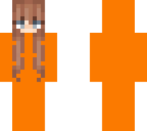 AMONG US orange girl