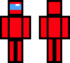 Among Us Red Imposter Skin