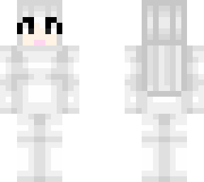 Among Us White Open Eyes 1