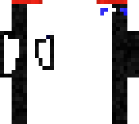 black and white with real blood inside