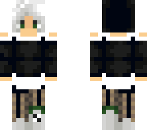 Black Cat Girl Skintober Day 20