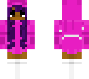 Black girl in a hoodie