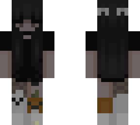 black halloween girl