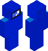 blue among us skin