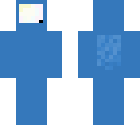 Blue Among us With Egg Hat