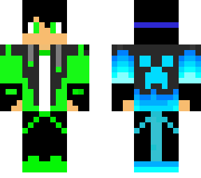 blue and green gamer