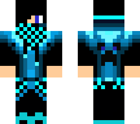 blue boi wearing headphones