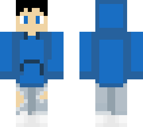 Blue Hoodie Tev