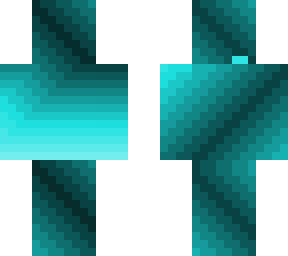 blue shading with dark gold under