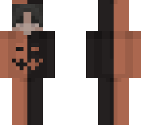 boy black pumpkin onesie