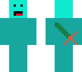 cloud armer warrior made of diamond