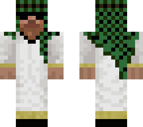 Cool green black Arab