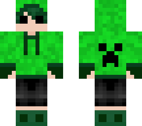 Creeper Human Oc with hood