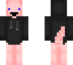 Cute axolotl in a hoodie UwU