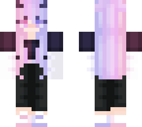 Cute Demon Half and Half Girl