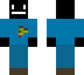 demon with pizza shirt