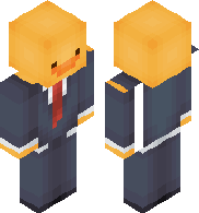 duck in suit