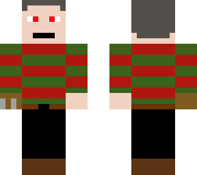 Freddy Kruger not burned