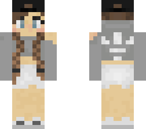 girl with gray adidas hoodie