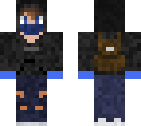 guy with hoodie mask and gloves