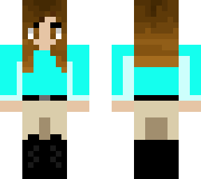 Horse Rider  Equestrian Cyan