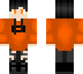 Orange Skeleton Boy