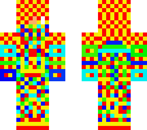 Light blue yellow Green Blue Red Ninja