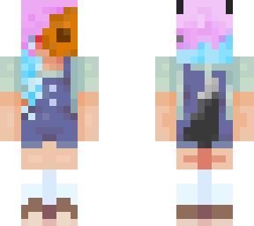 Masked halloween girl