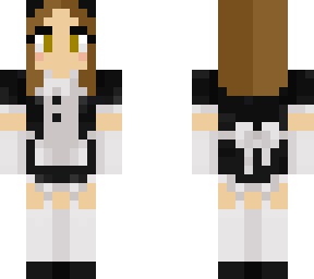 my best friend as a cat maid